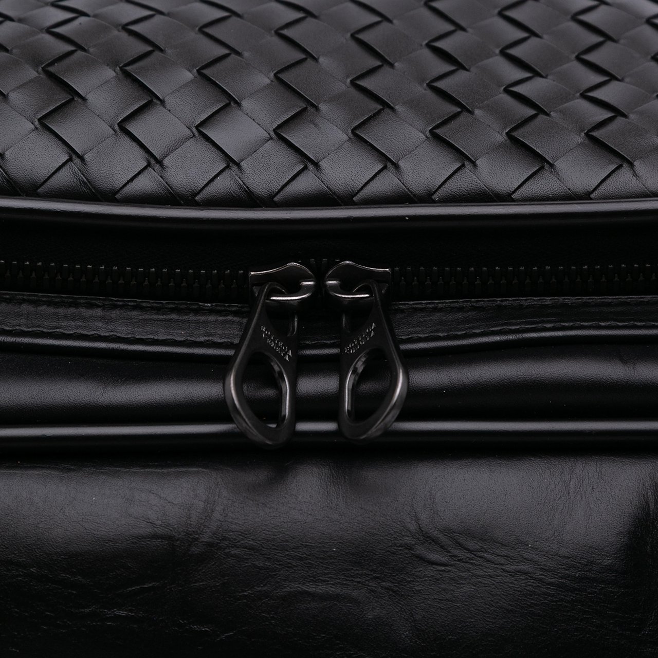 Bottega Veneta Nappa Intrecciato Briefcase Zwart