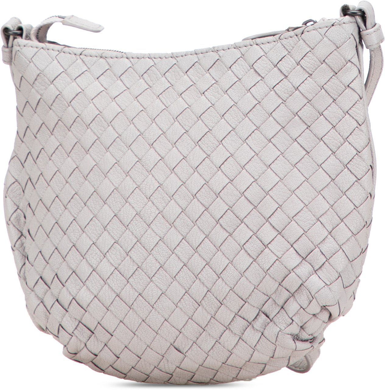 Bottega Veneta Cervo Intrecciato Crossbody Paars