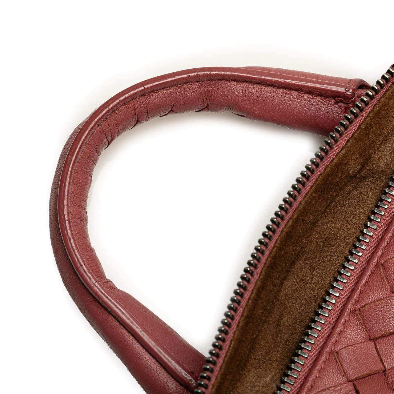 Bottega Veneta Nappa Intrecciato Bosto Roze