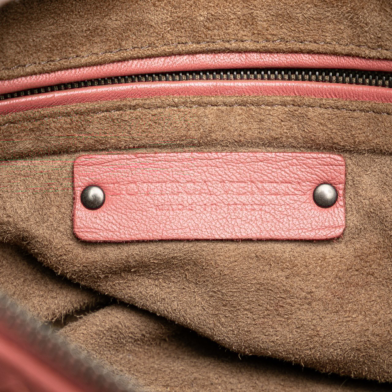 Bottega Veneta Nappa Intrecciato Bosto Roze