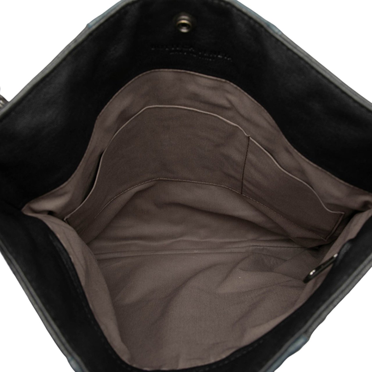 Bottega Veneta Tricolor Leather Intrecciato Crossbody Zwart