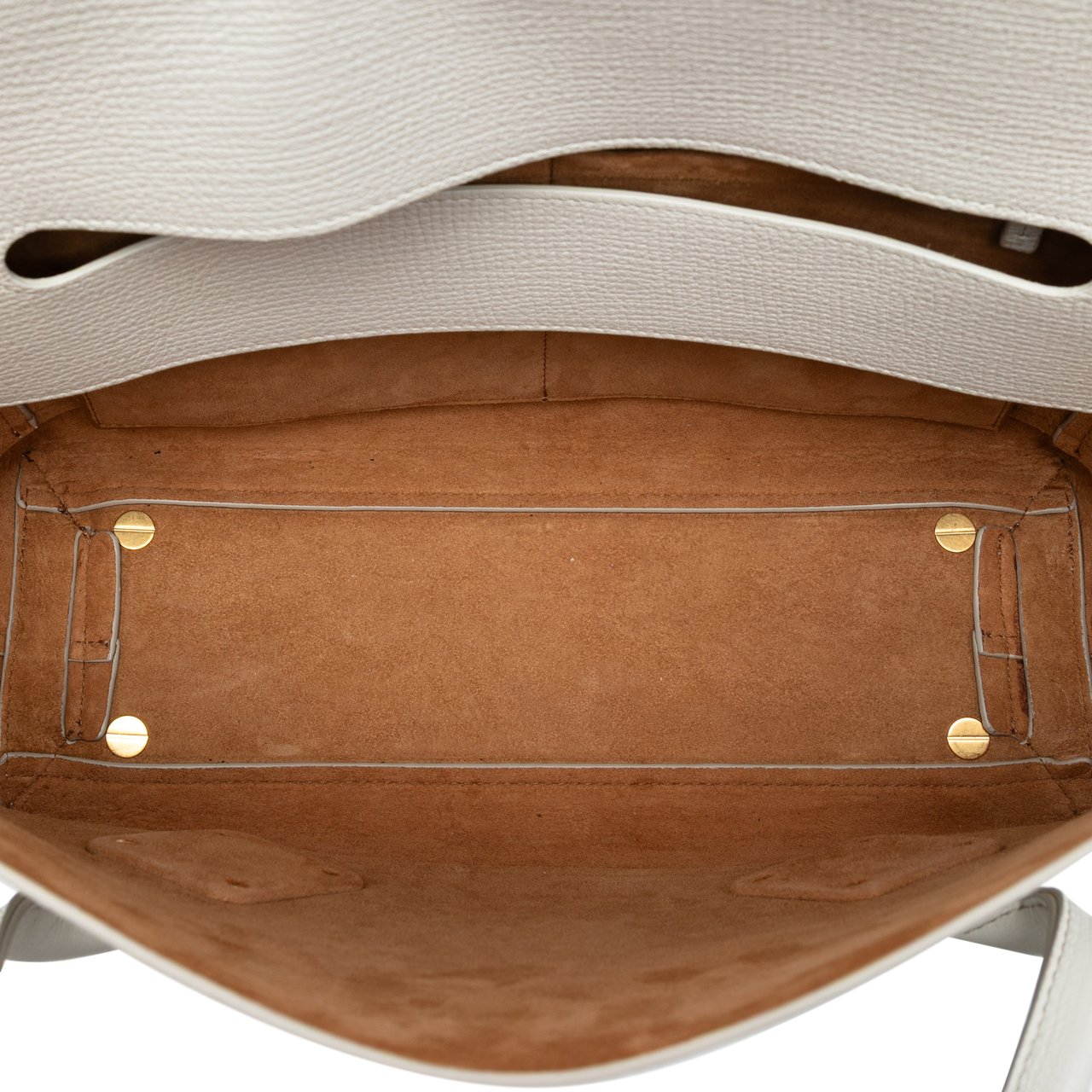 Bottega Veneta Medium French Calfskin The Arco Tote Wit