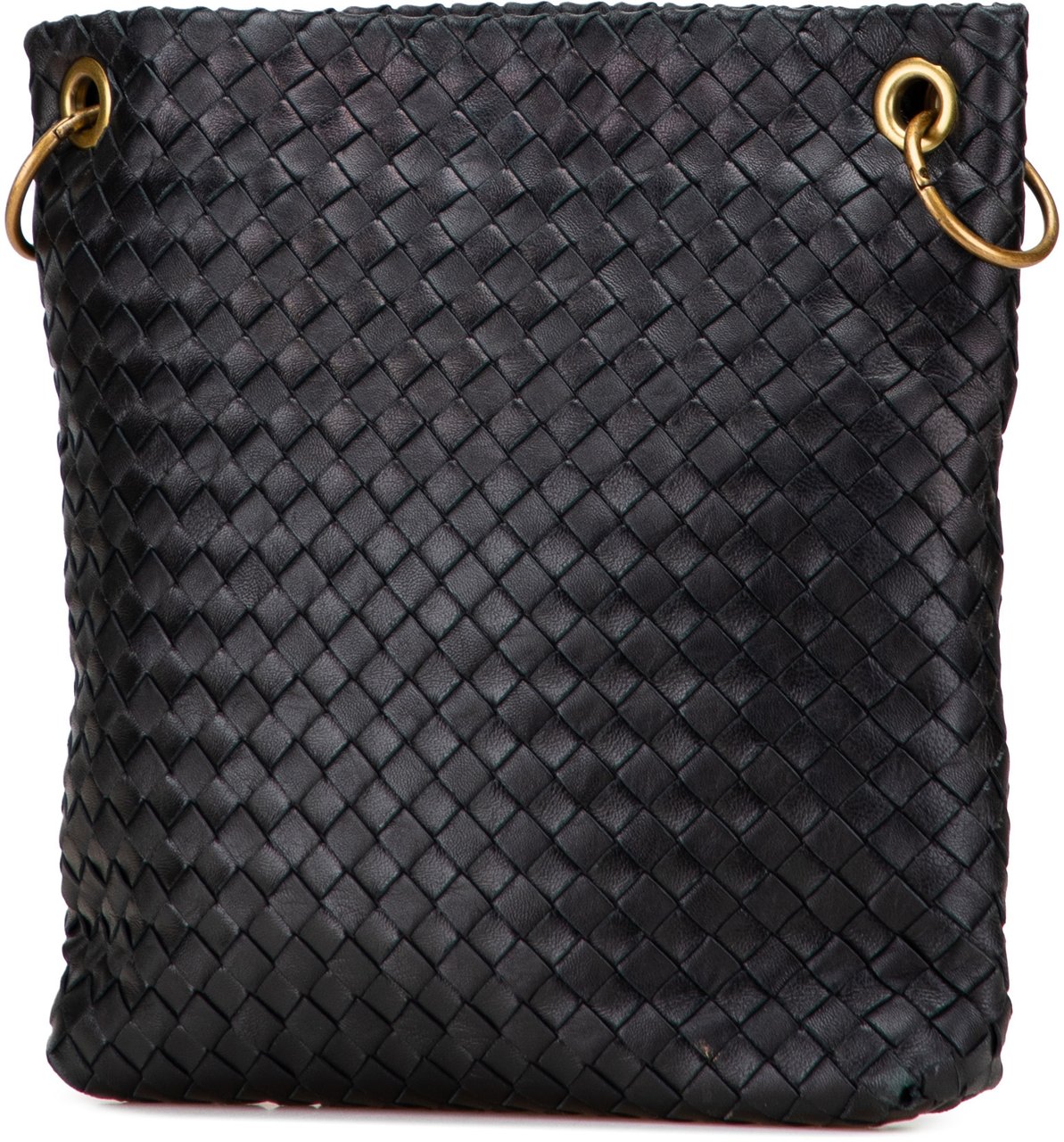 Bottega Veneta Nappa Intrecciato Crossbody Zwart
