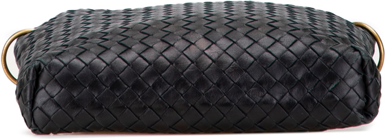 Bottega Veneta Nappa Intrecciato Crossbody Zwart