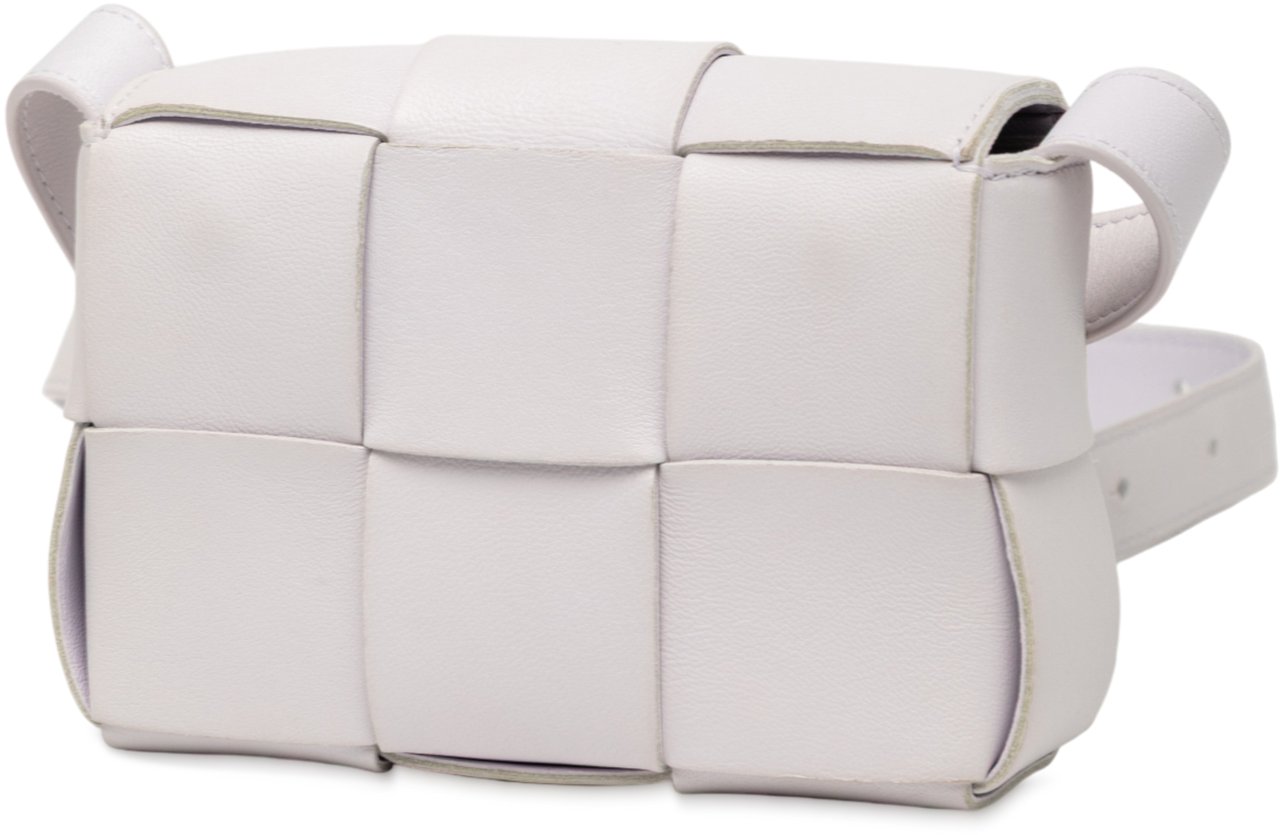 Bottega Veneta Extra Mini Nappa Maxi Intrecciato Cassette Crossbody Wit
