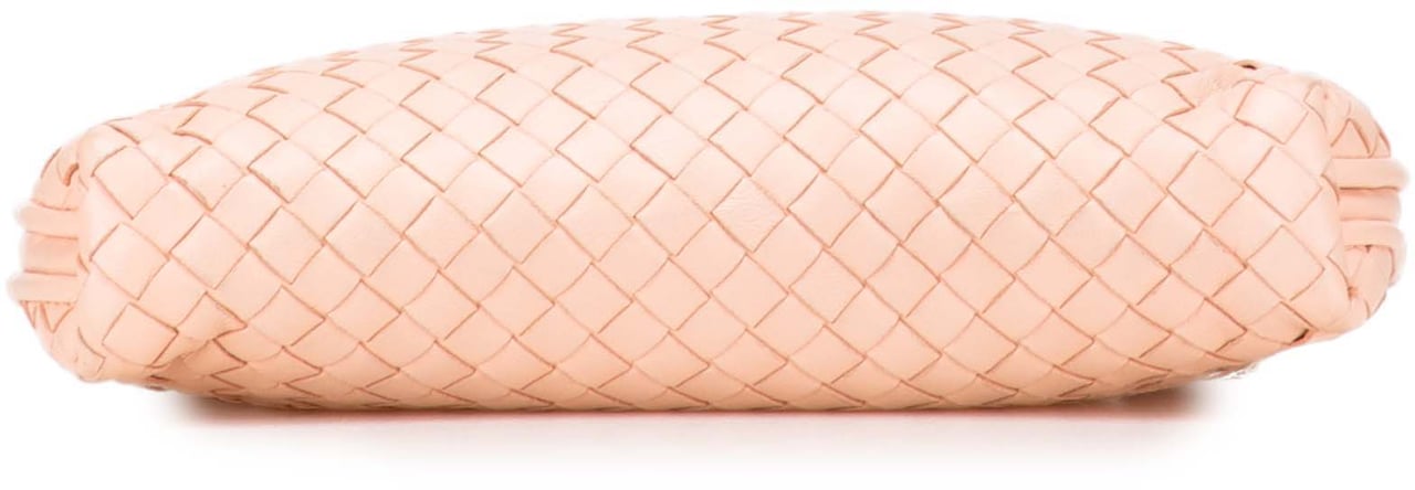 Bottega Veneta Nappa Intrecciato Nodini Crossbody Roze