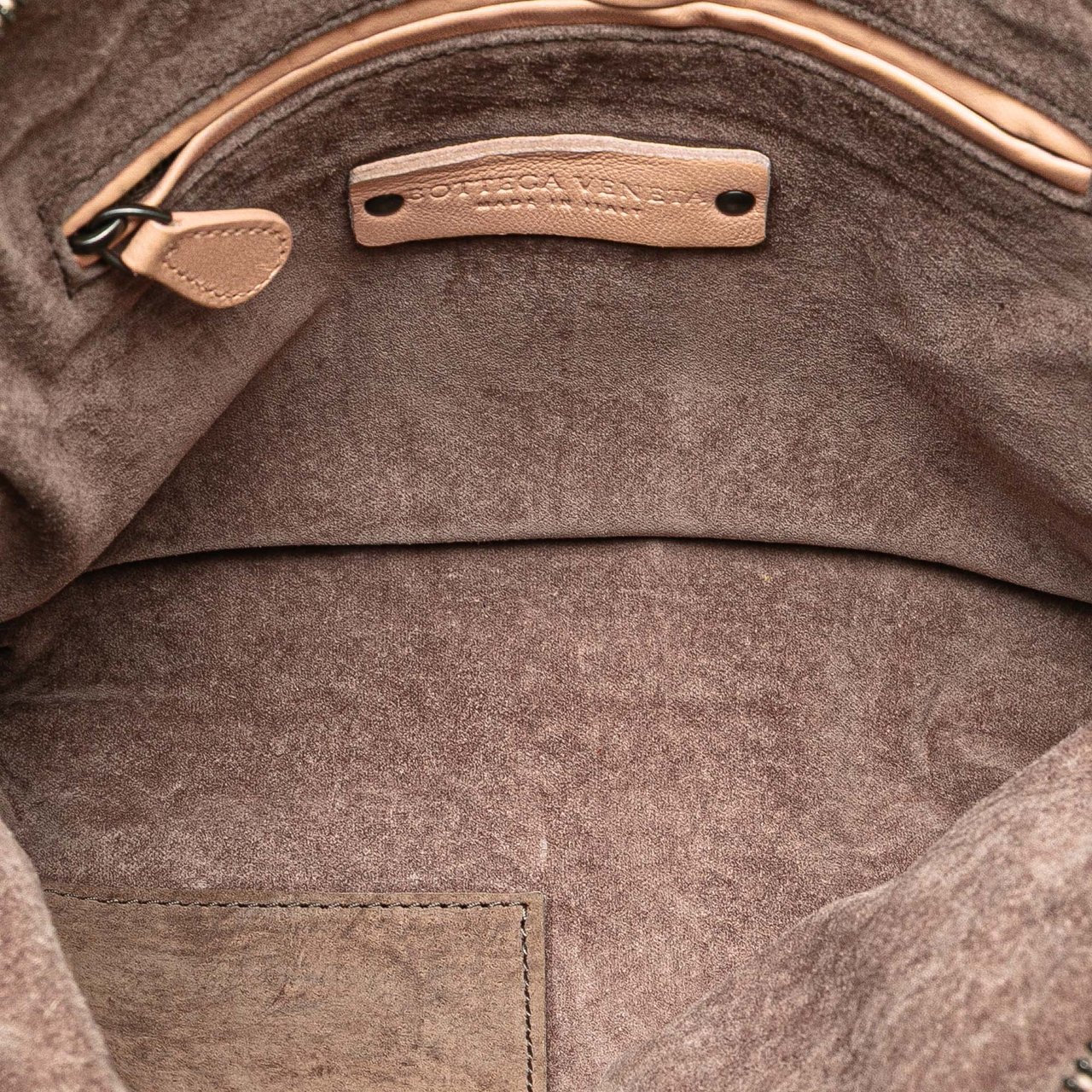 Bottega Veneta Nappa Intrecciato Nodini Crossbody Roze