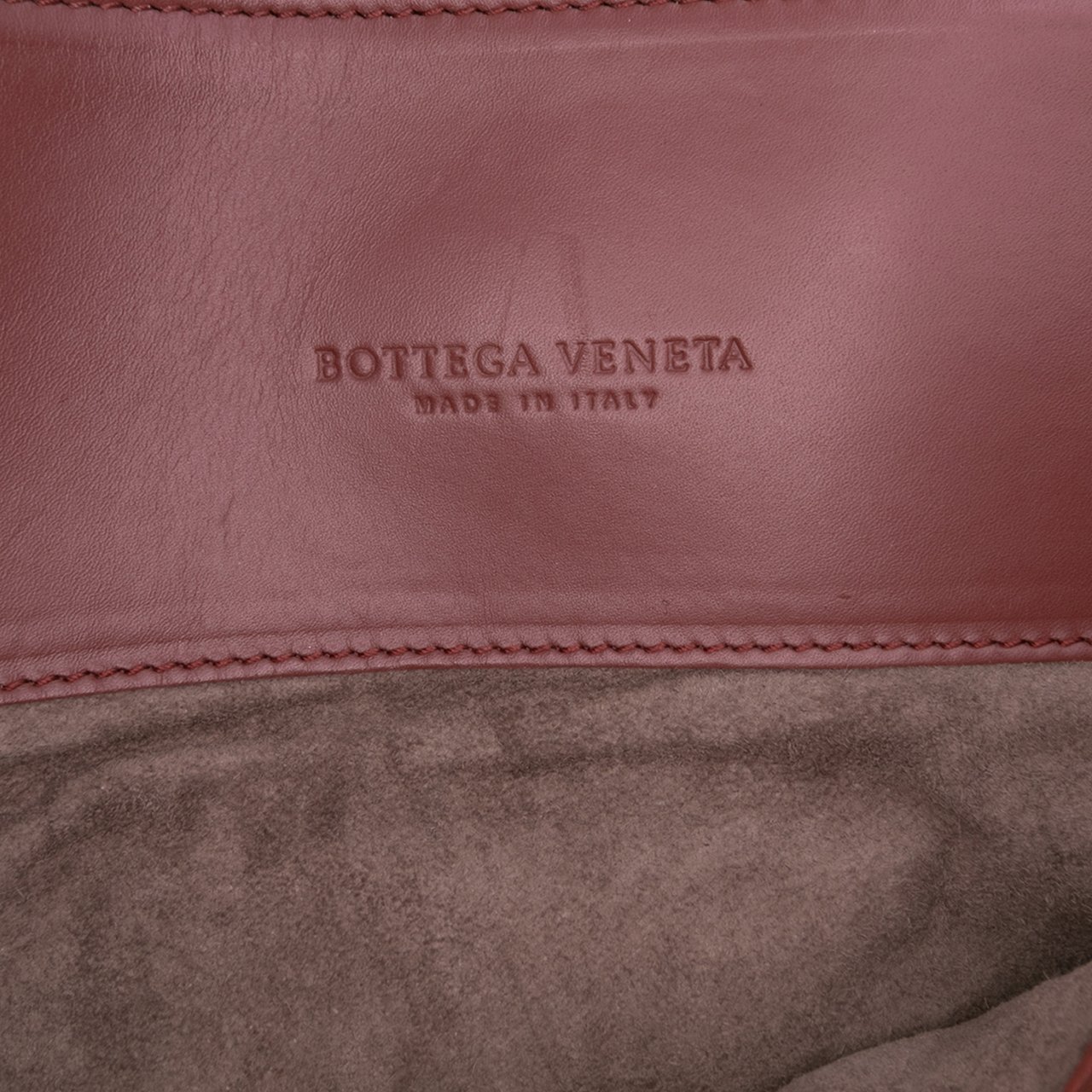 Bottega Veneta Medium Nappa Intrecciato Roma Tote Rood