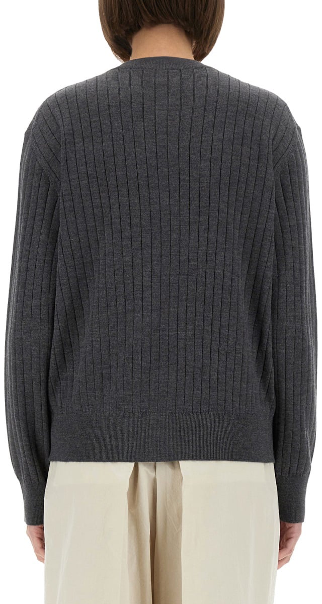 Bottega Veneta WOOL CARDIGAN Grijs