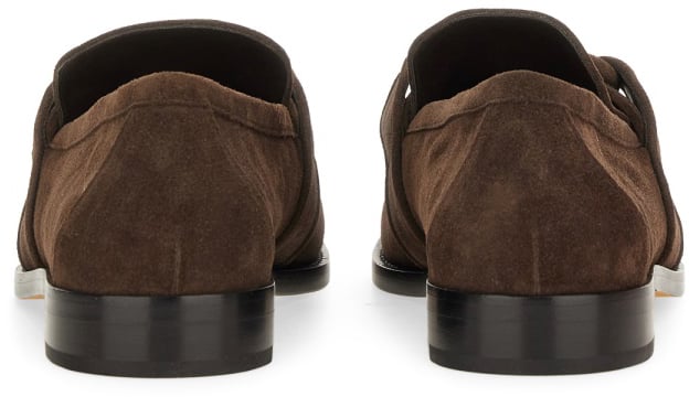Bottega Veneta "ASTAIRE" LOAFER WITH "KNOT" DETAILING Bruin