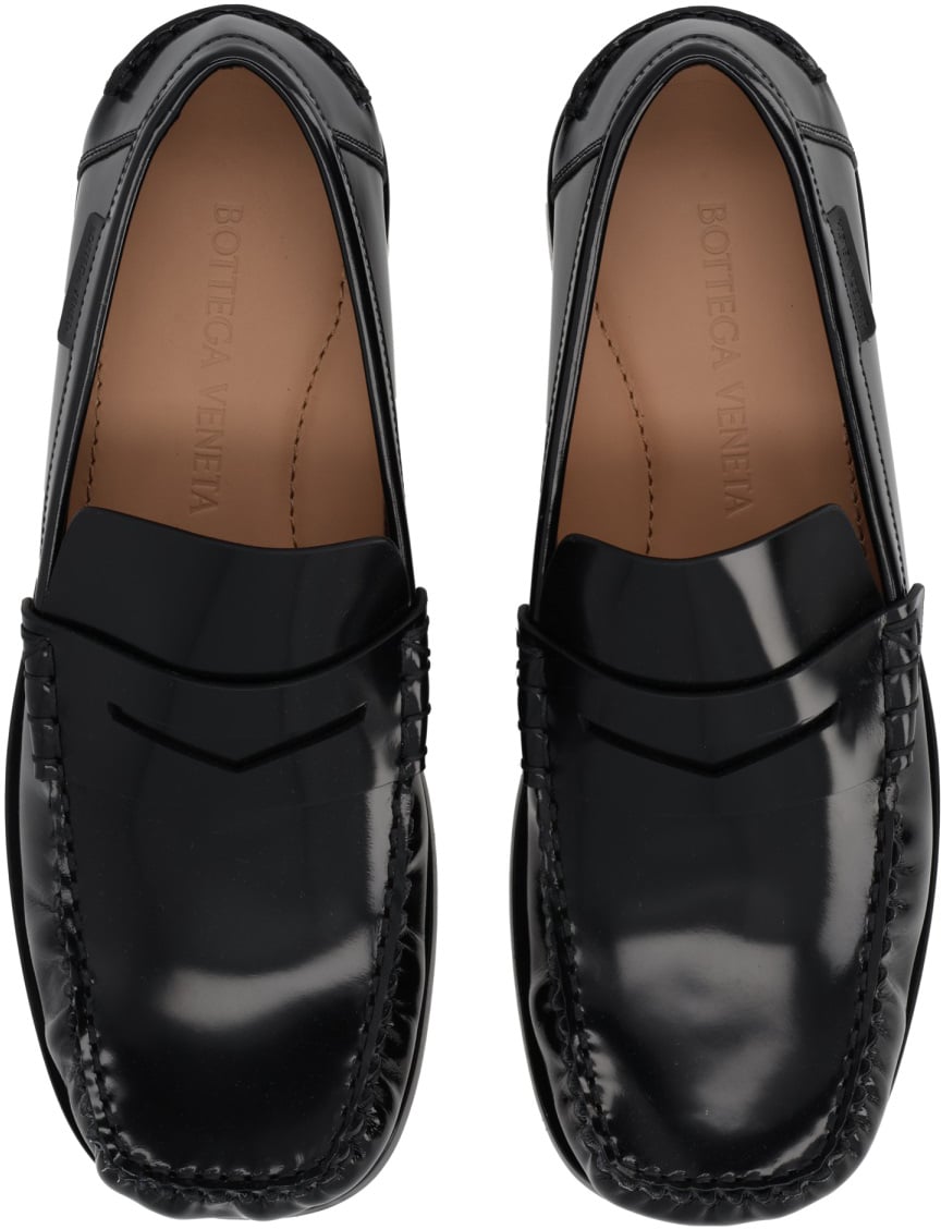 Bottega Veneta MOCCASINS "TRUMAN" Zwart