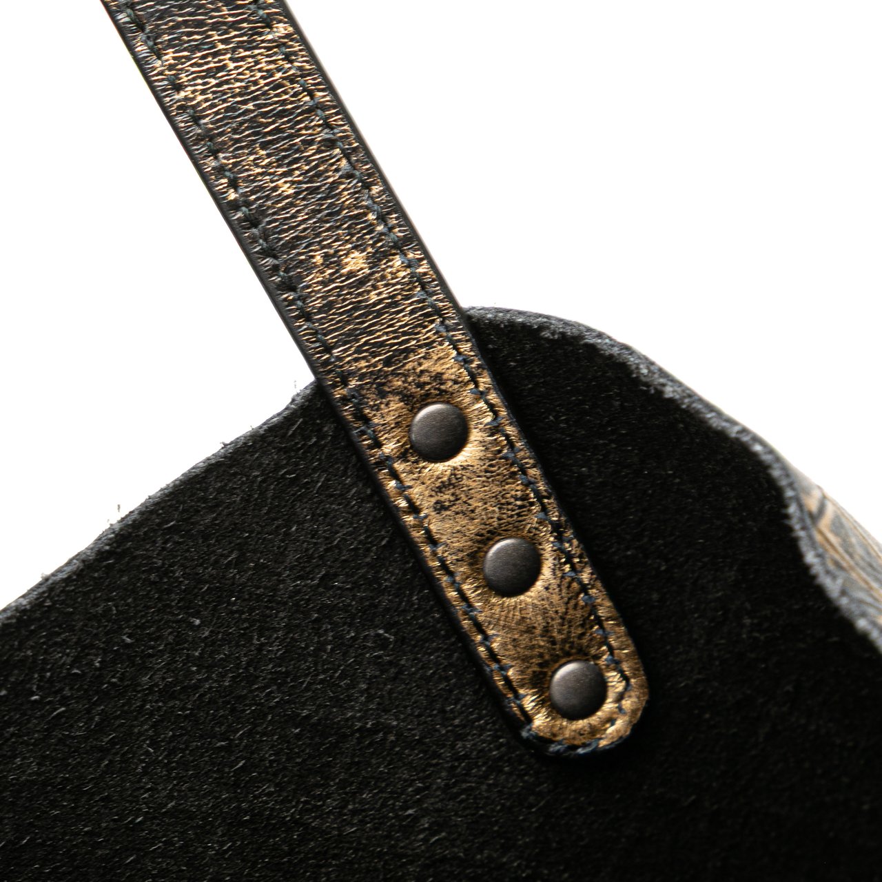 Bottega Veneta Leather Intrecciomirage Tote Goud