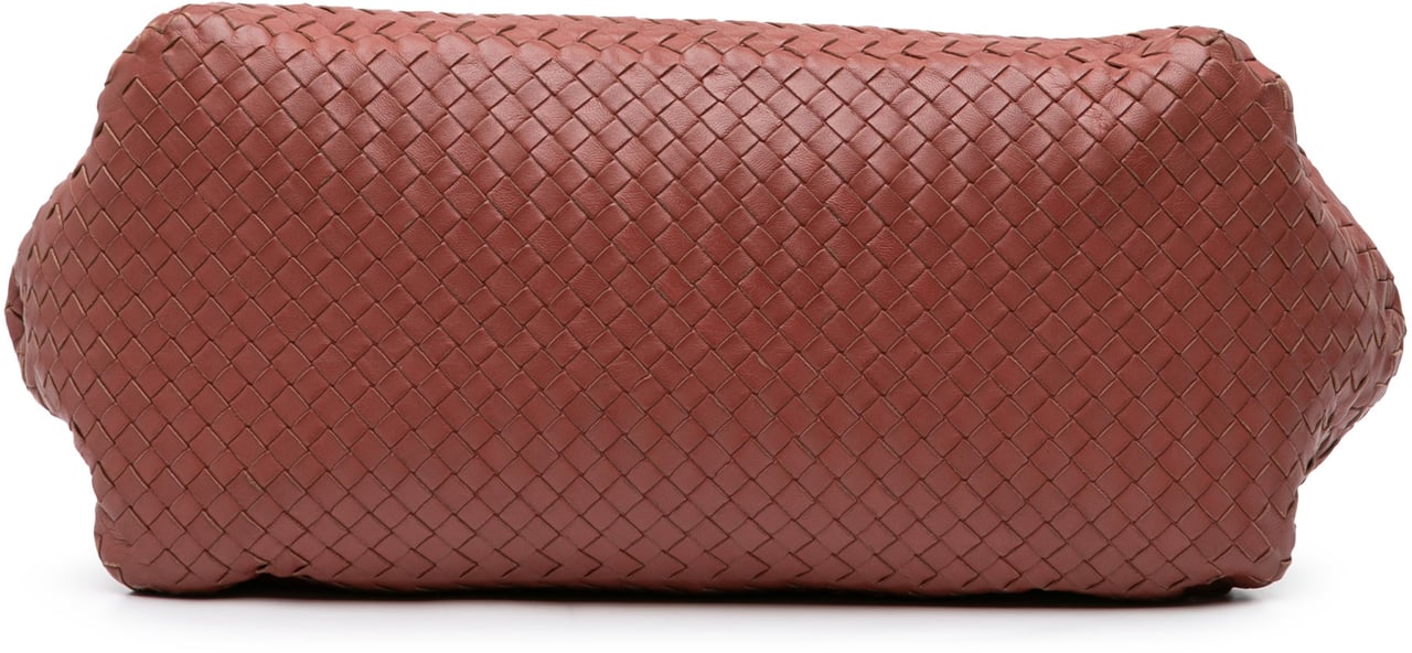 Bottega Veneta Nappa Intrecciato Tote Rood