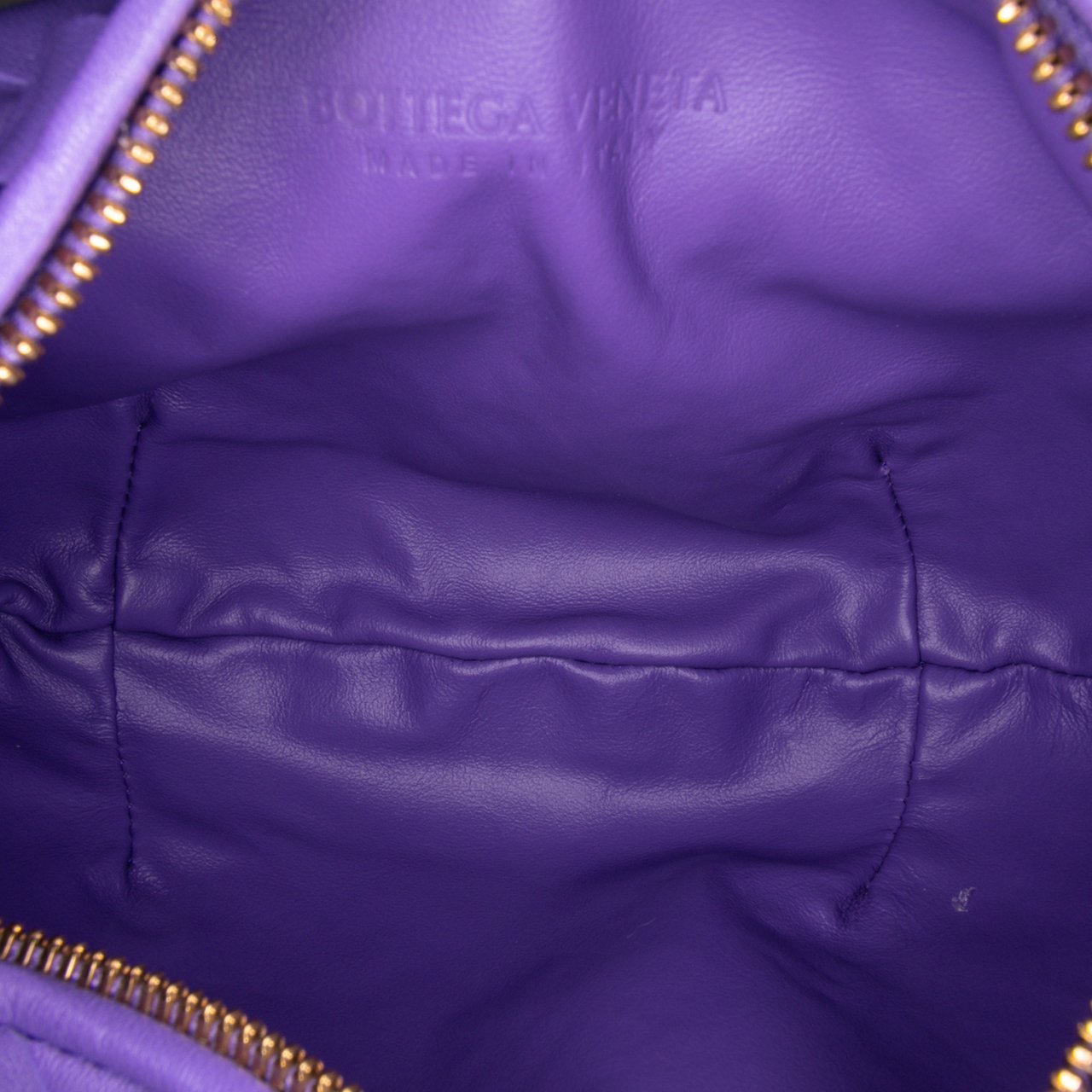 Bottega Veneta Mini Nappa Intrecciato Jodie Paars