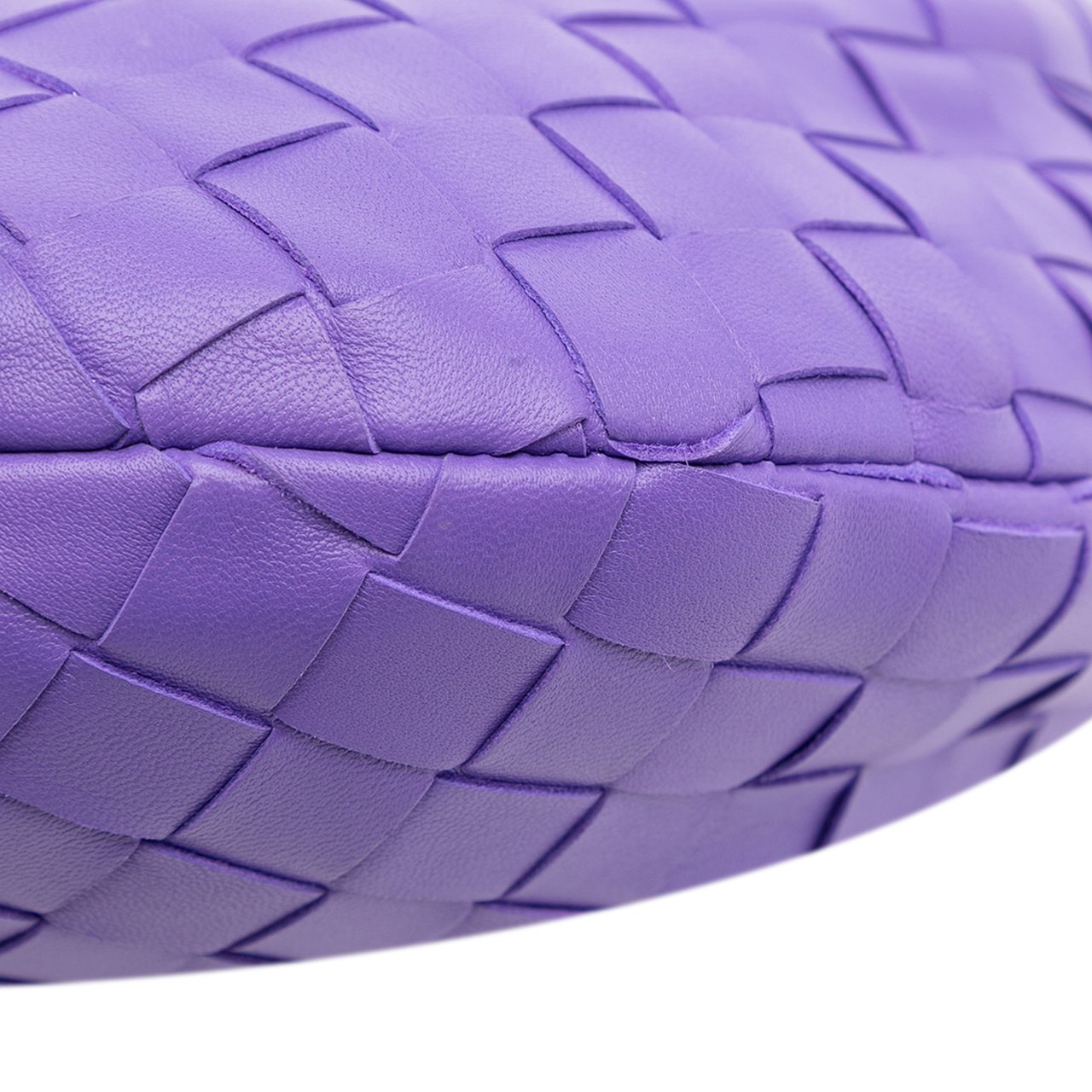 Bottega Veneta Mini Nappa Intrecciato Jodie Paars