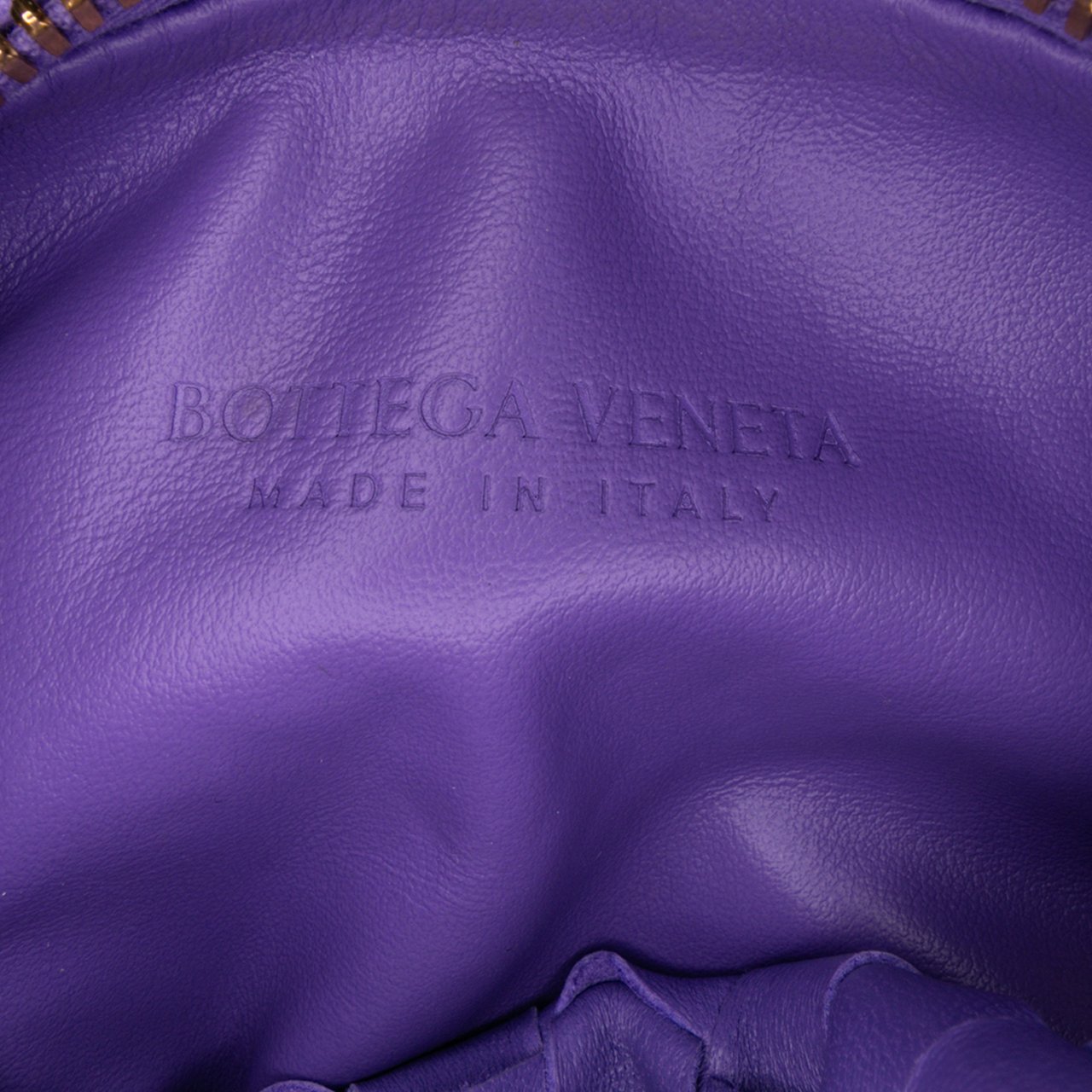 Bottega Veneta Mini Nappa Intrecciato Jodie Paars