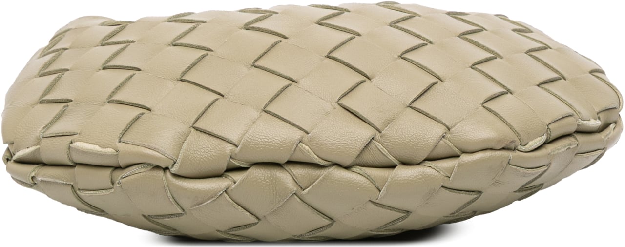 Bottega Veneta Baby Lambskin Intrecciato Sardine Bruin