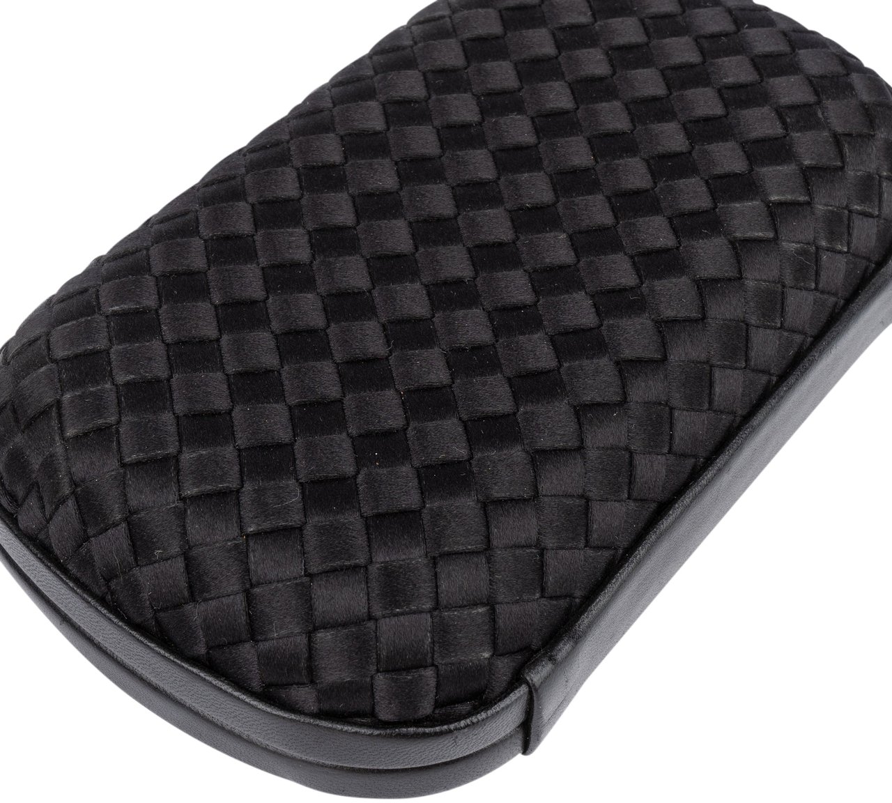 Bottega Veneta Bottega Veneta Black Knot Clutch Bag Zwart
