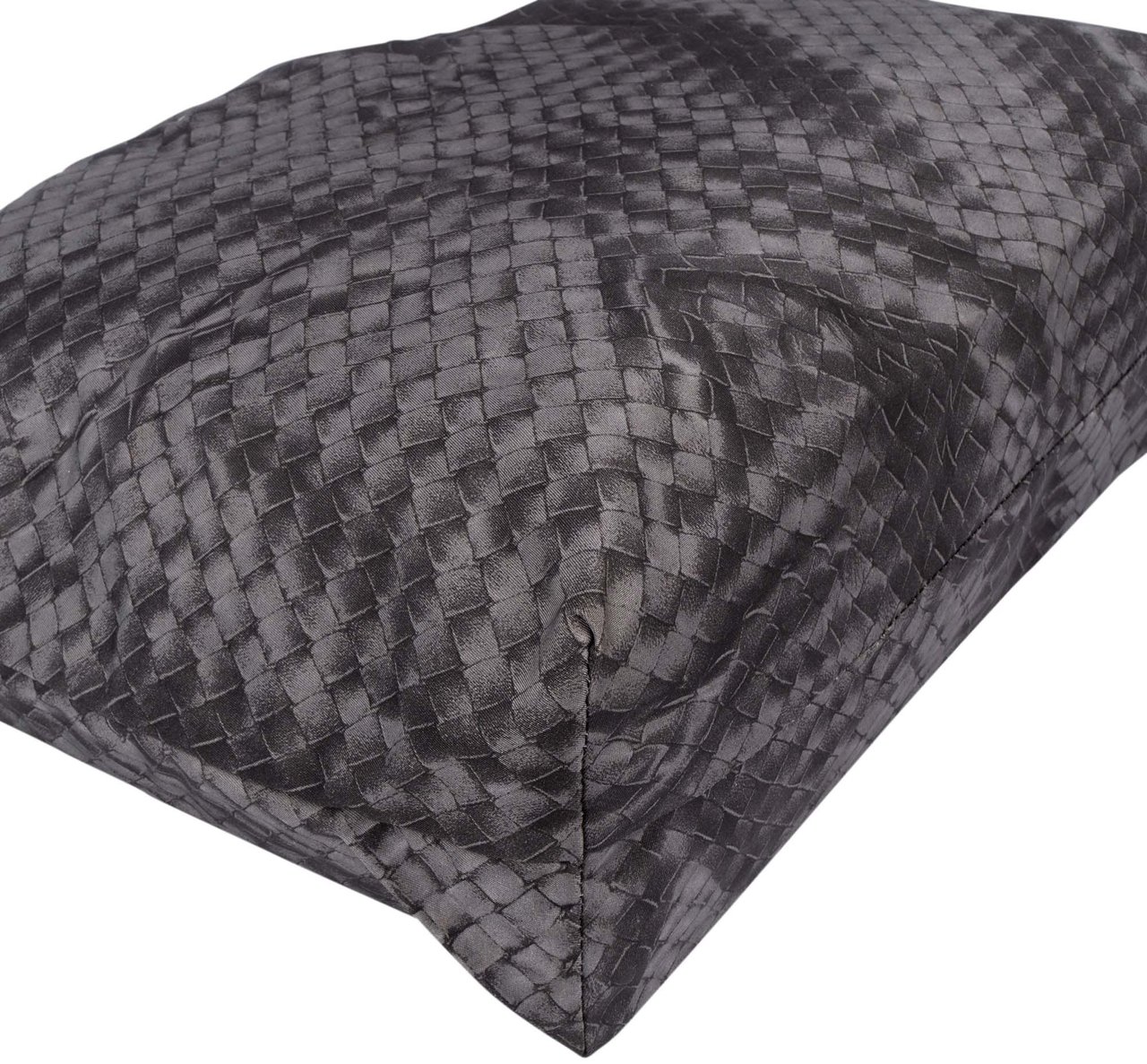 Bottega Veneta Bottega Veneta Intreccio Illusion Reversible Shopper Handbag Zwart