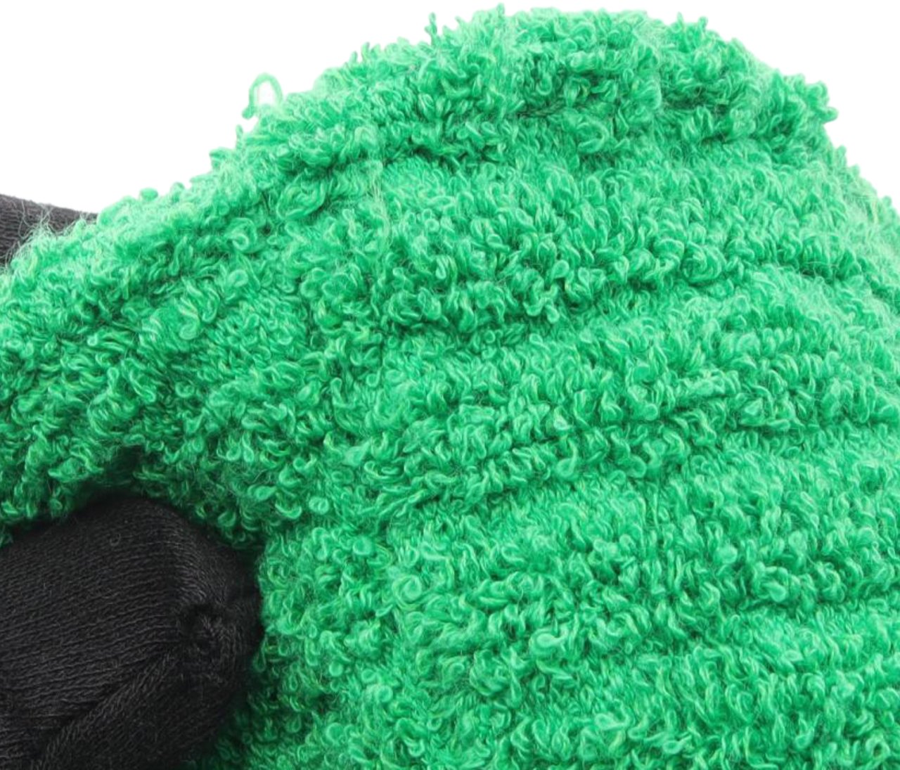 Bottega Veneta Terry Cloth Shopping Tote Groen