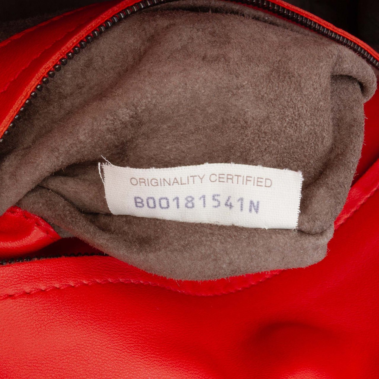 Bottega Veneta Nappa Intrecciato Parachute Tote Rood
