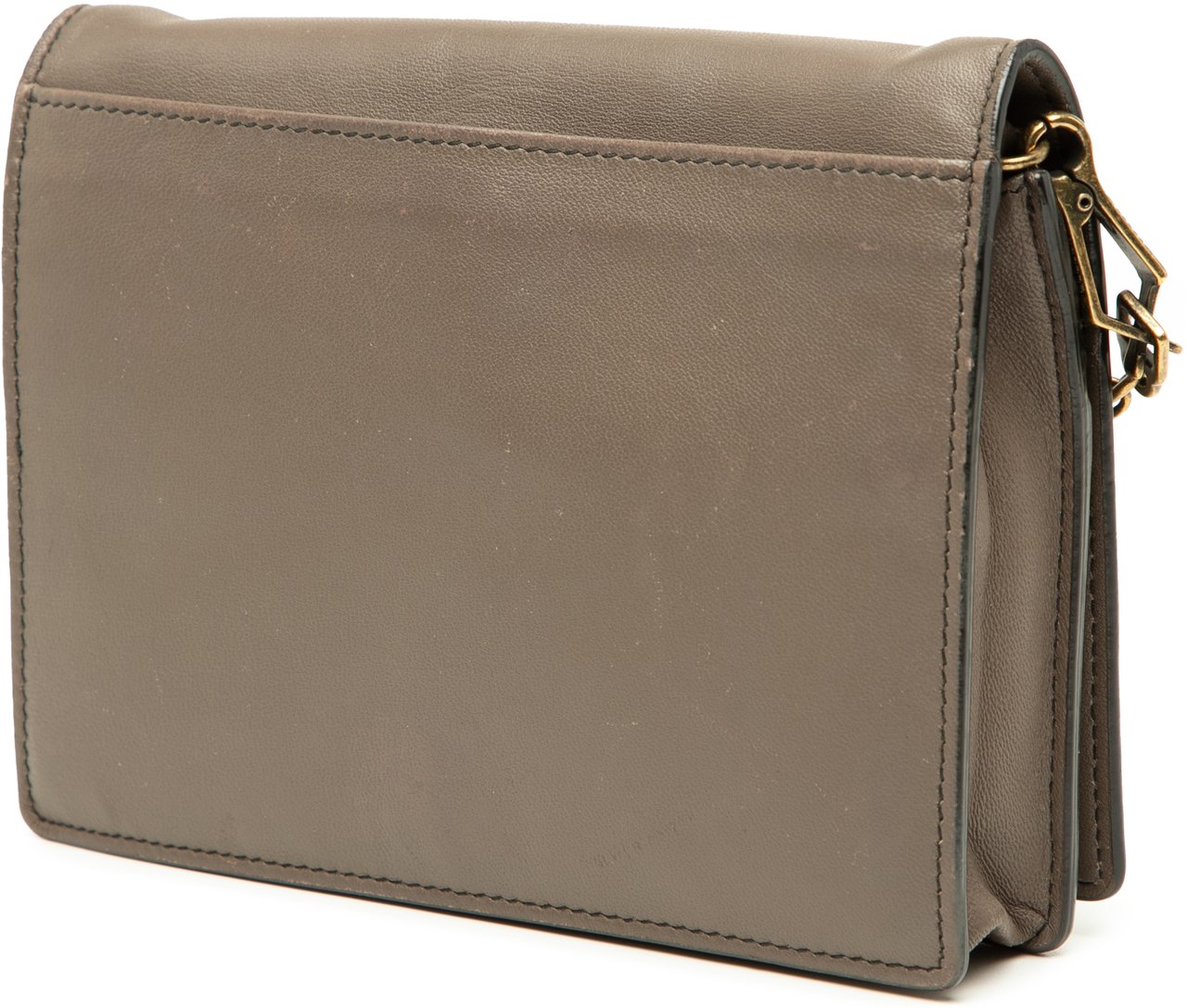 Bottega Veneta Nappa Intrecciato Fringe Wallet on Chain Bruin