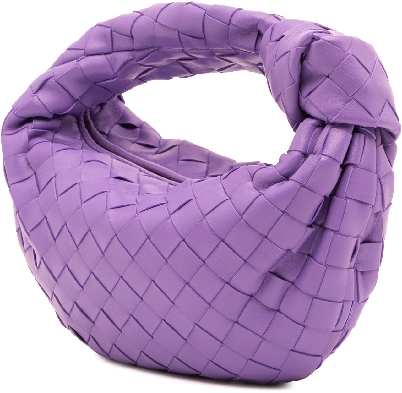 Bottega Veneta Mini Nappa Intrecciato Jodie Paars