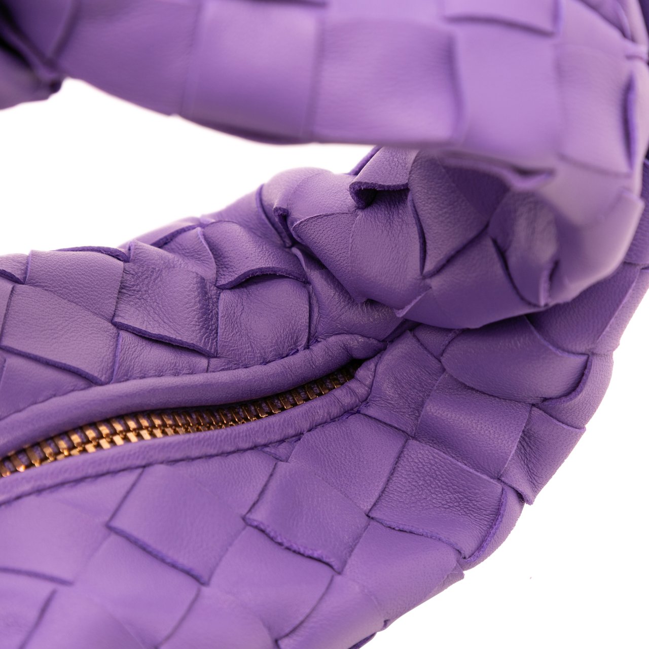 Bottega Veneta Mini Nappa Intrecciato Jodie Paars