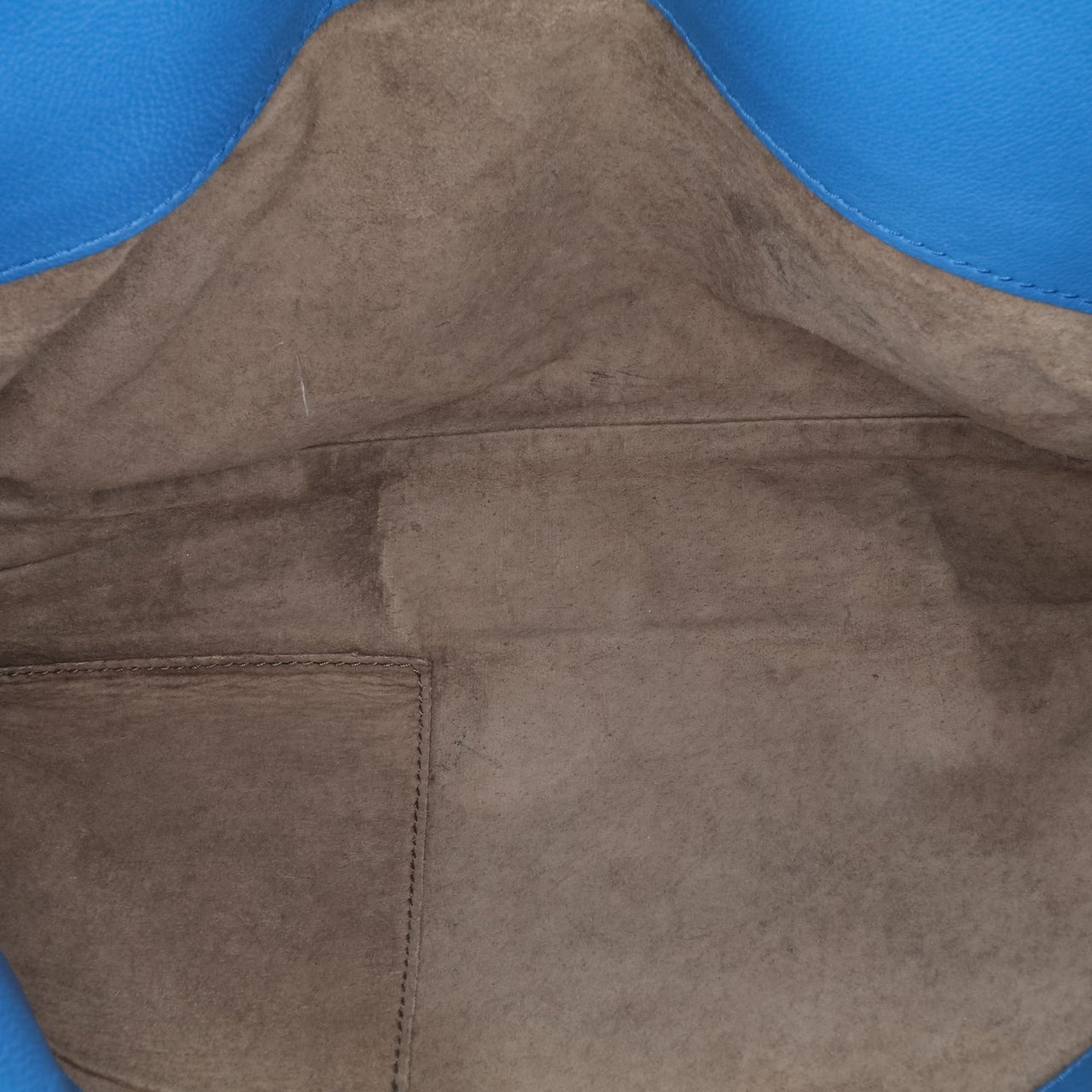 Bottega Veneta Medium Nappa Intrecciato Olimpia Shoulder Bag Blauw