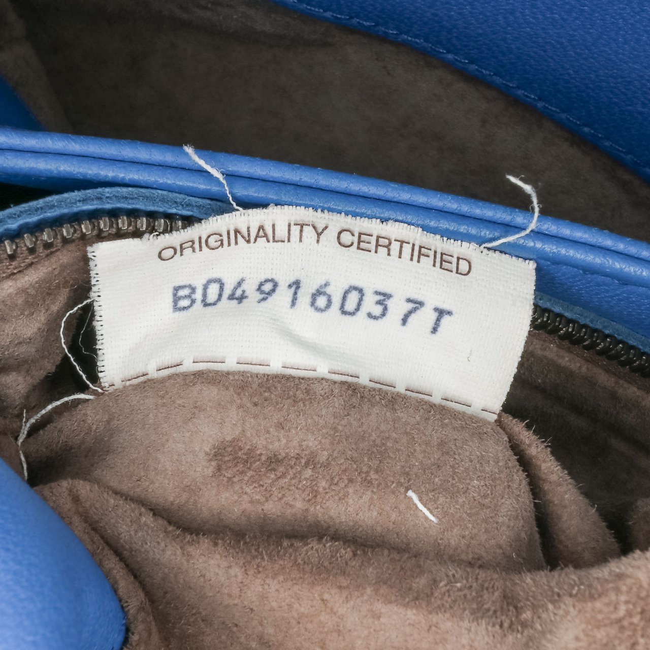 Bottega Veneta Medium Nappa Intrecciato Olimpia Shoulder Bag Blauw