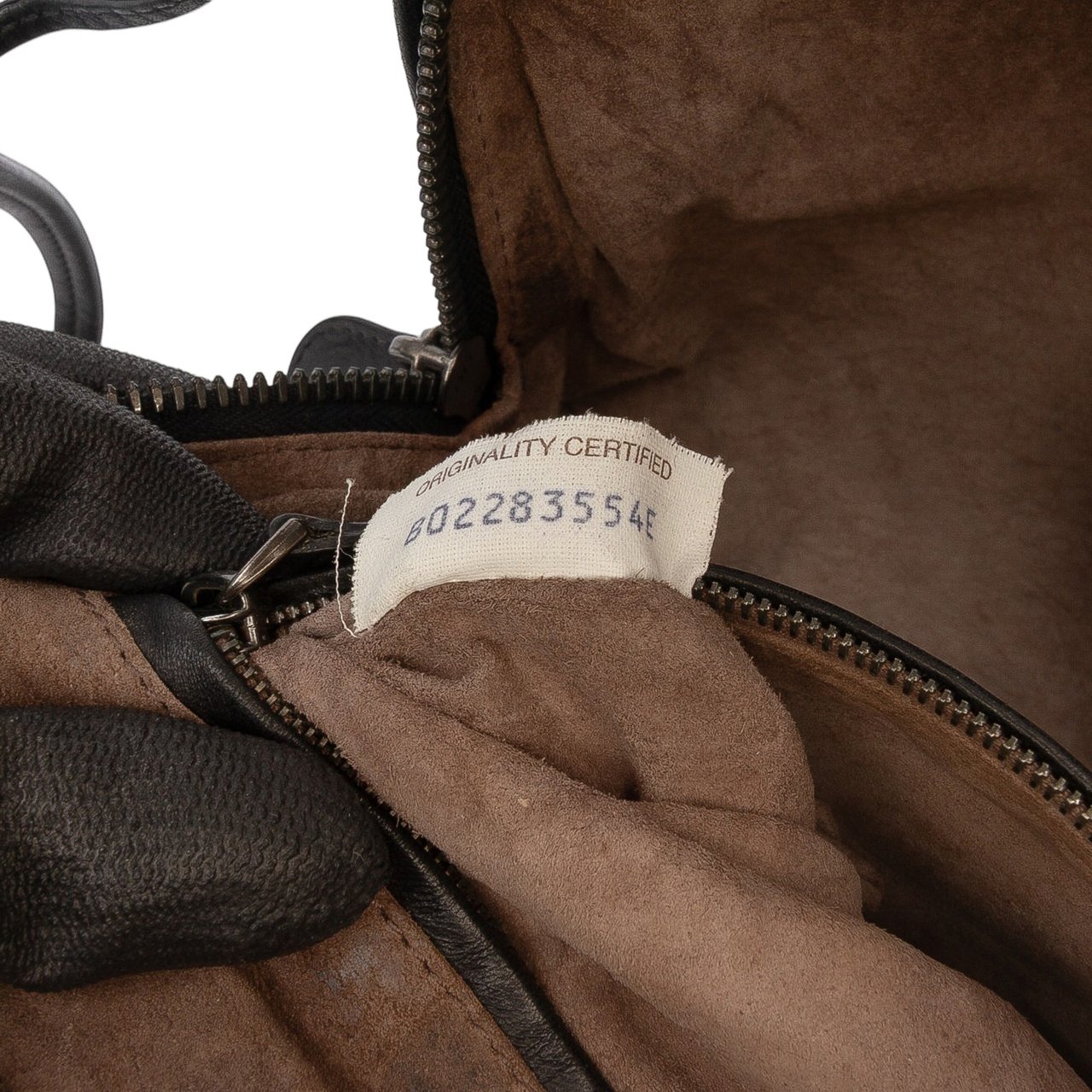 Bottega Veneta Nappa Intrecciato Nodini Crossbody Zwart