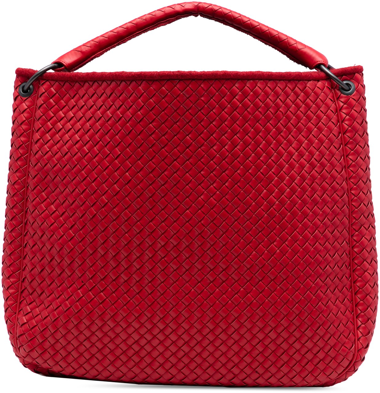 Bottega Veneta Nappa Intrecciato Tote Rood