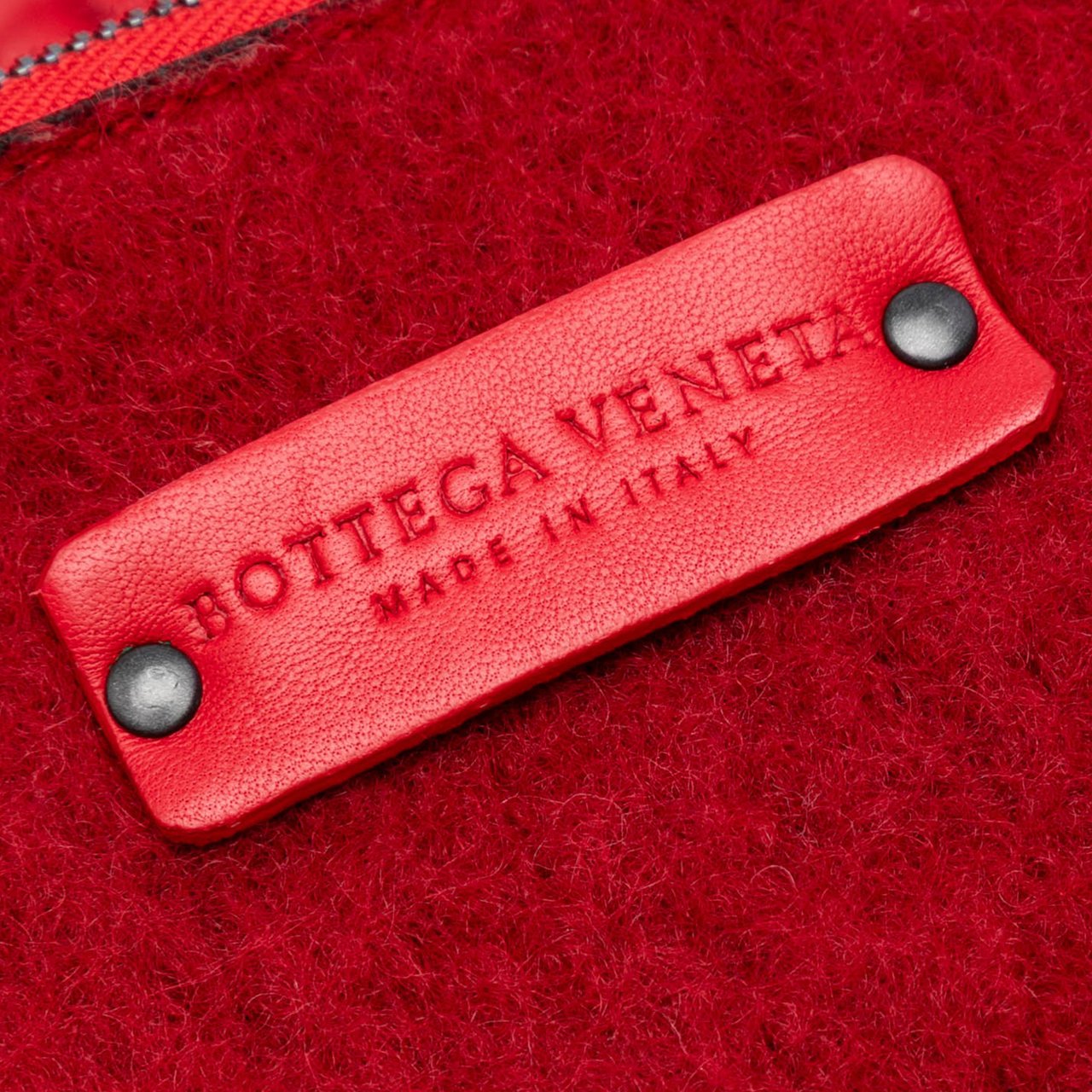 Bottega Veneta Nappa Intrecciato Tote Rood