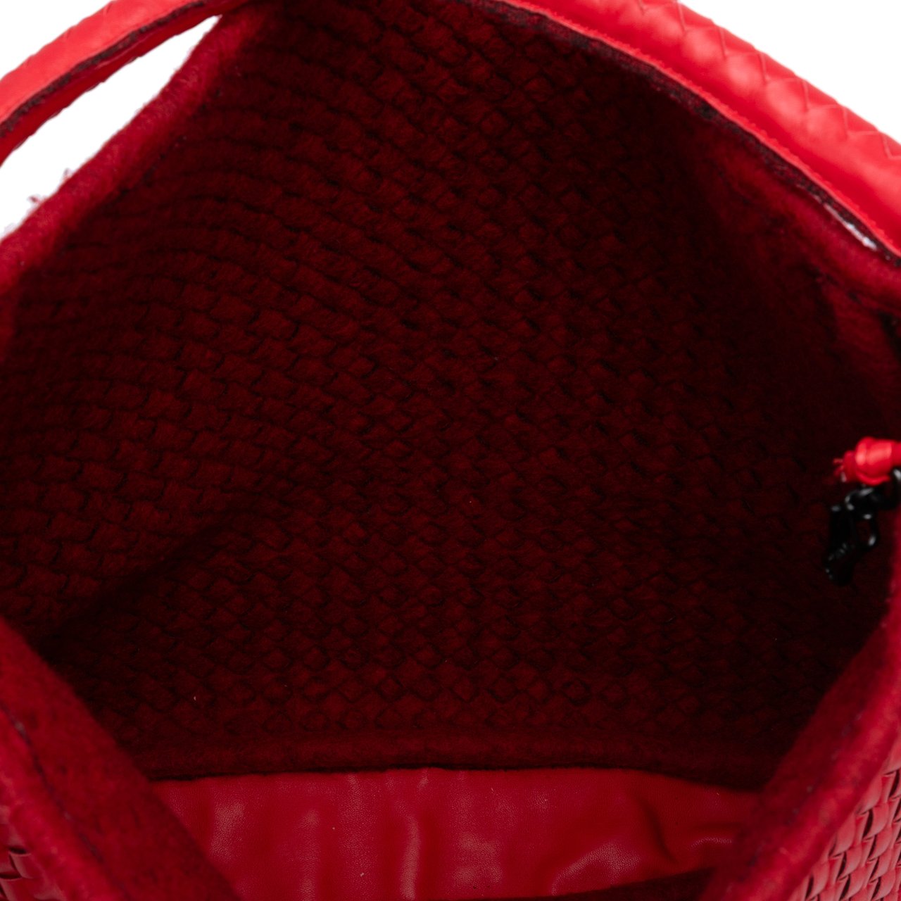 Bottega Veneta Nappa Intrecciato Tote Rood