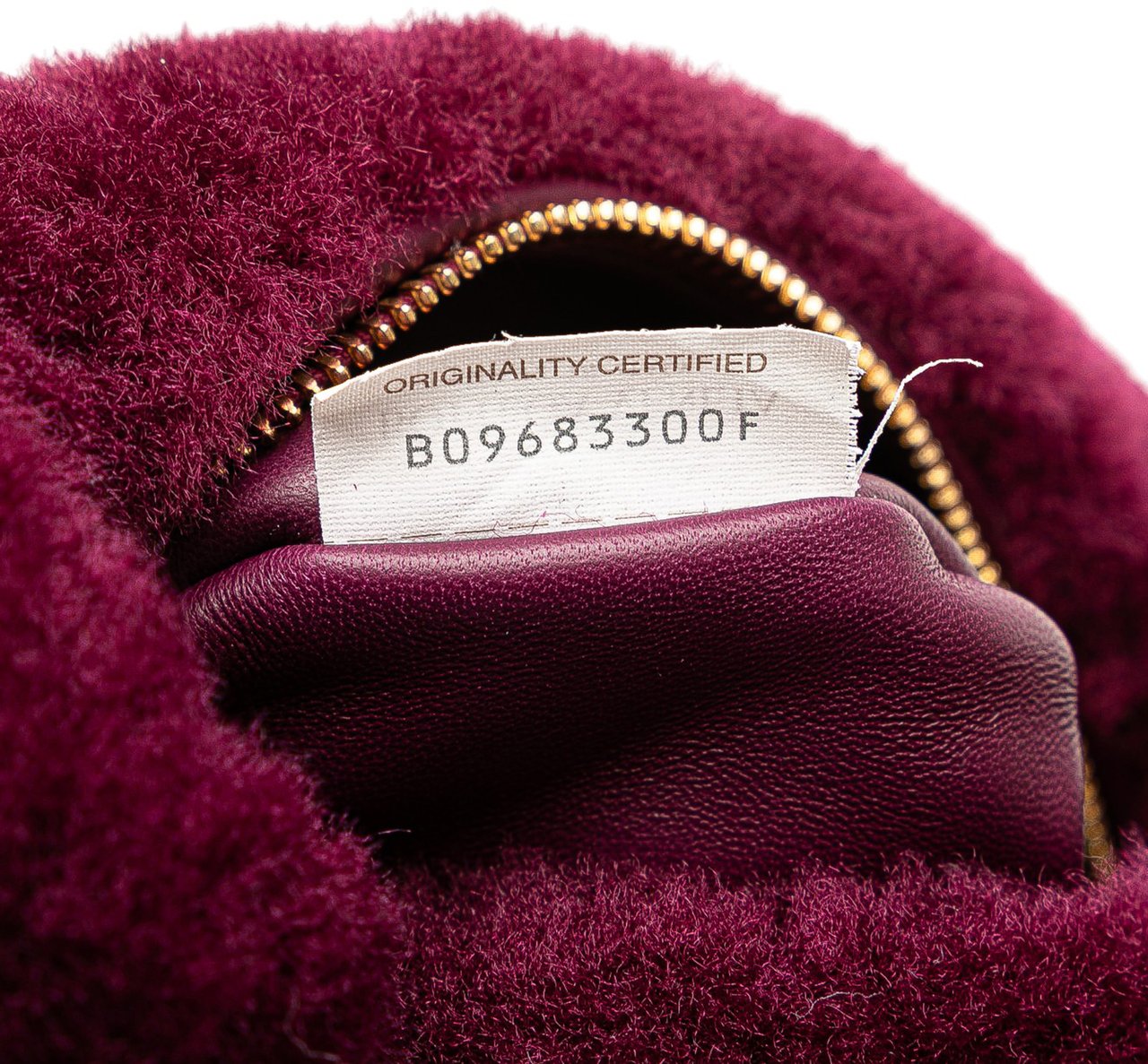 Bottega Veneta Mini Shearling Jodie Paars