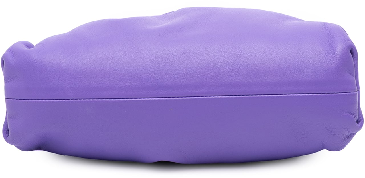 Bottega Veneta Lambskin The Mini Pouch Crossbody Paars