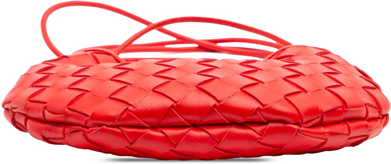 Bottega Veneta Baby Lambskin Intrecciato Sardine Rood