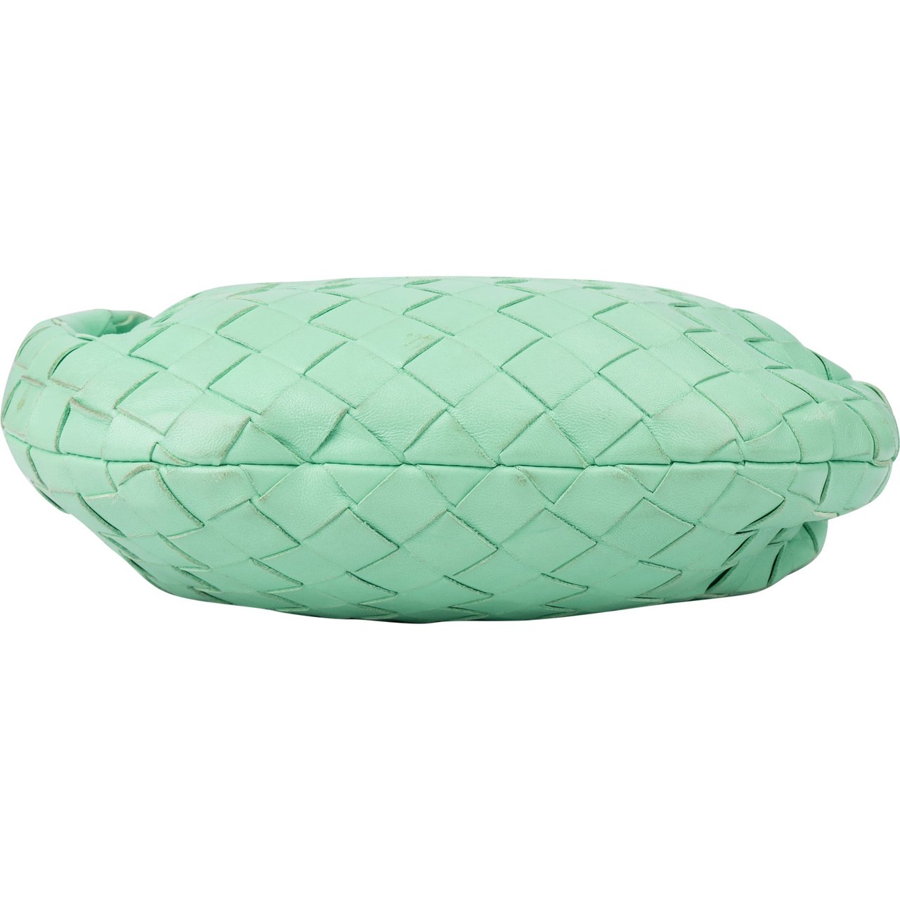 Bottega Veneta Bottega Veneta Green Intrecciato Leather Mini Jodie Handbag Groen