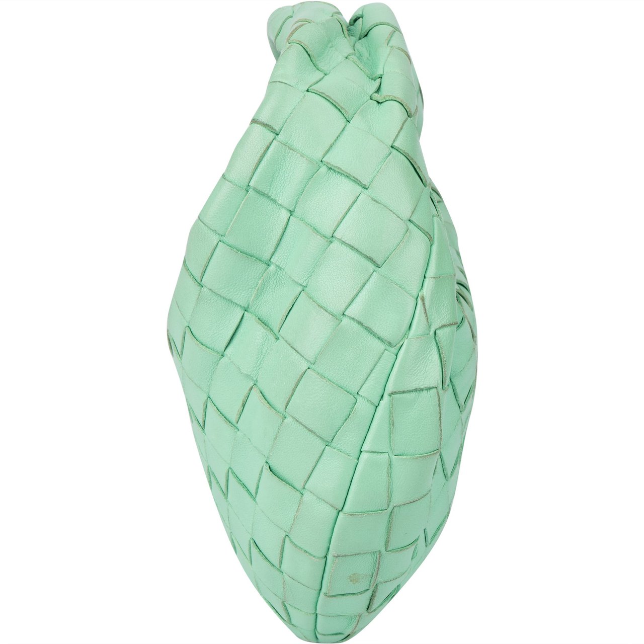 Bottega Veneta Bottega Veneta Green Intrecciato Leather Mini Jodie Handbag Groen