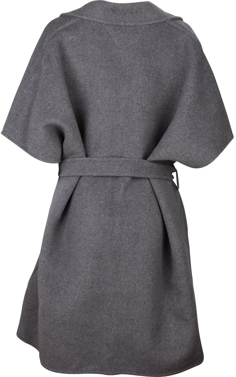 Bottega Veneta Bottega Veneta Grey Wool Cashmere Coat (40) Divers