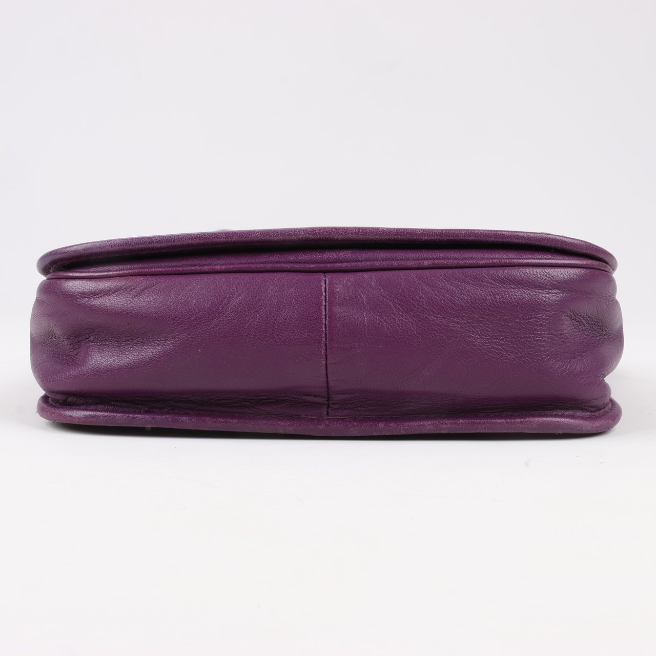 Bottega Veneta BOTTEGA VENETA Intrecciato Leather Shoulder Bag in Purple Paars