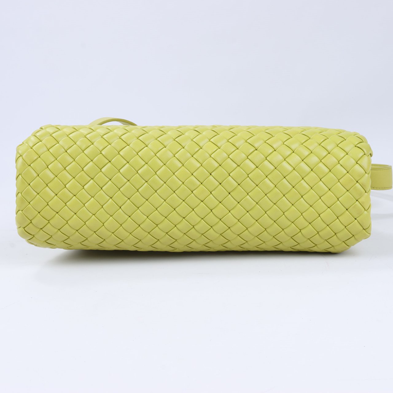 Bottega Veneta Bottega Veneta Intrecciato Small Leather 2Way Handbag in Yellowish Green (Marketplaces) Groen