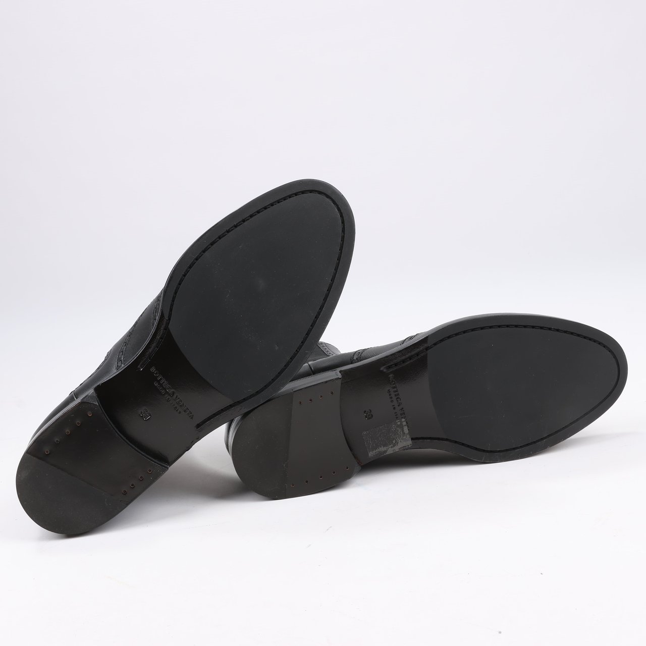 Bottega Veneta Bottega Veneta Leather x Fabric Side Gore Ankle Boots Black in Size 39 (Marketplaces) Zwart