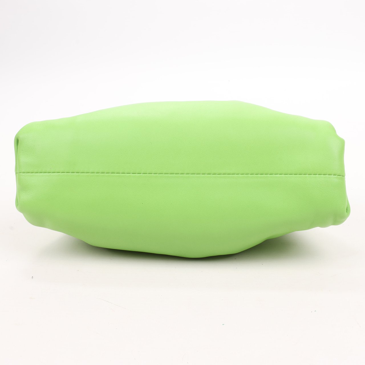 Bottega Veneta Bottega Veneta Mini The Pouch Leather Crossbody bag in Acid Green Groen