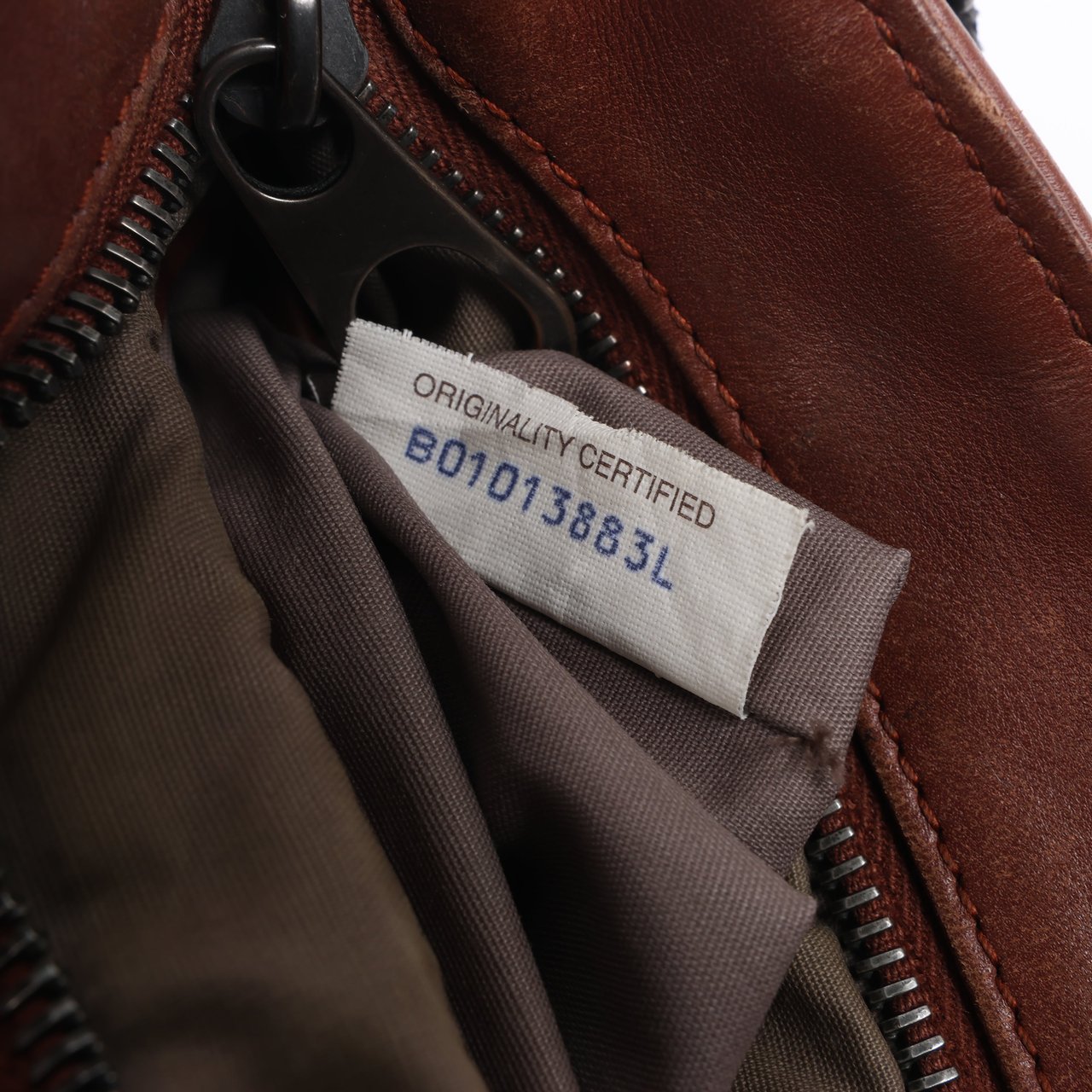 Bottega Veneta Bottega Veneta Nappa Intrecciato VN Crossbody Messenger Bag in Brown Bruin