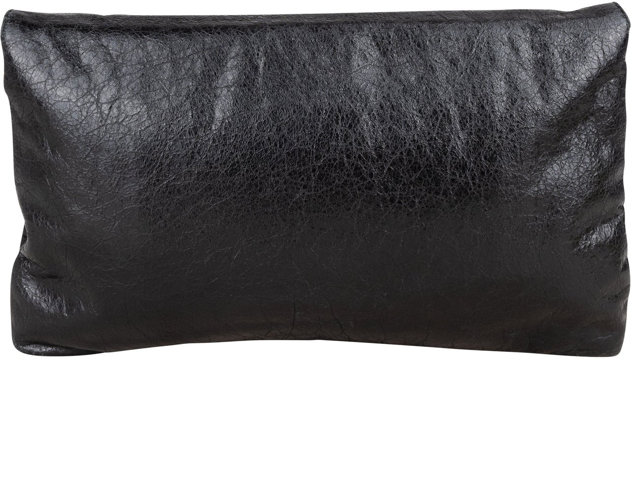 Bottega Veneta Bottega Veneta Black Leather City Clutch Zwart