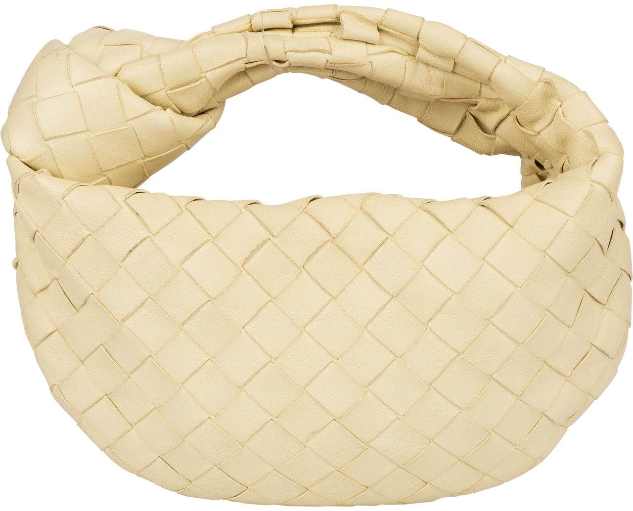 Bottega Veneta Bottega Veneta Intrecciato Leather Mini Jodie Handbag Porridge Divers