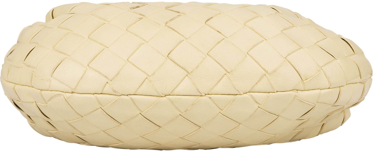 Bottega Veneta Bottega Veneta Intrecciato Leather Mini Jodie Handbag Porridge Divers