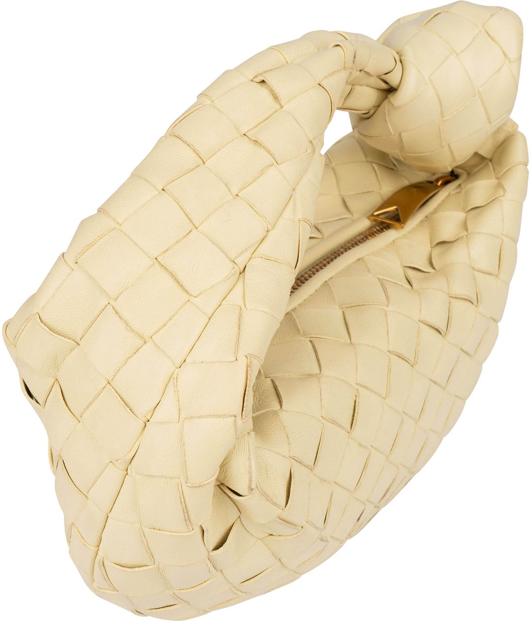 Bottega Veneta Bottega Veneta Intrecciato Leather Mini Jodie Handbag Porridge Divers