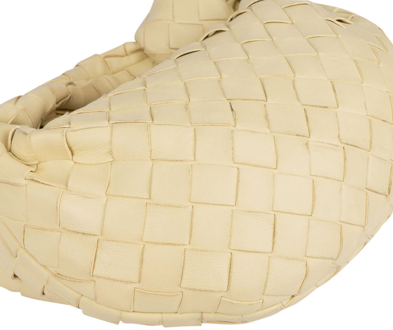 Bottega Veneta Bottega Veneta Intrecciato Leather Mini Jodie Handbag Porridge Divers